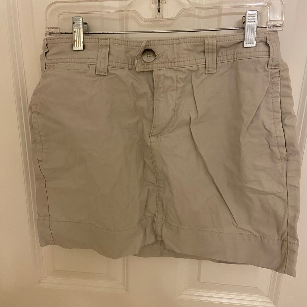 Gap Mini Skirt Favorite Khaki, Sz 4